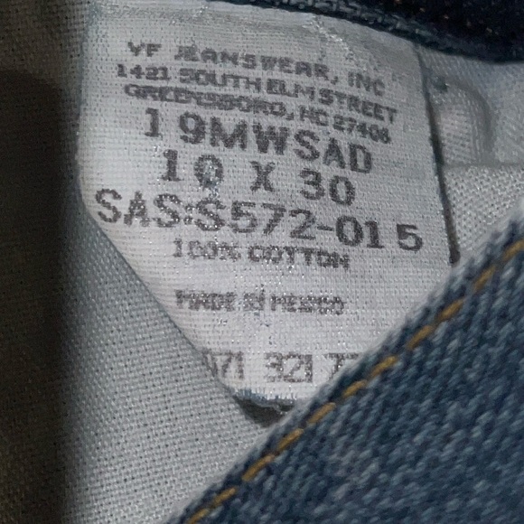 Vintage Wrangler 19MWSAD women’s classic red label jeans in size 10 X 30. - Picture 5 of 5